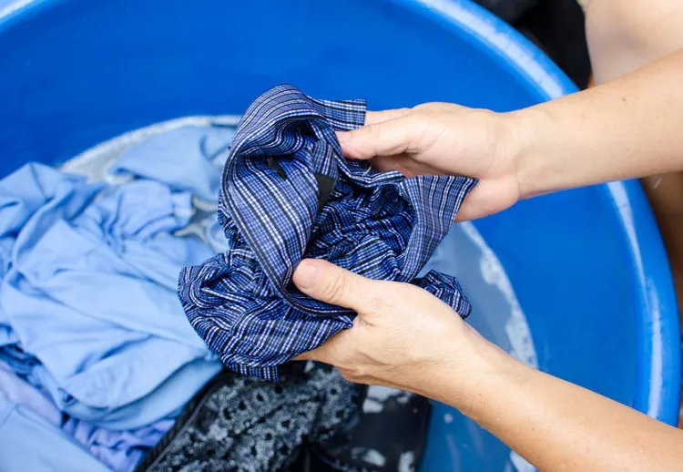 what to wash striped clothes with no harsh detergent