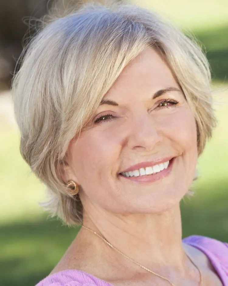 which hairstyle is good for a woman over 60 how to choose the right haircut