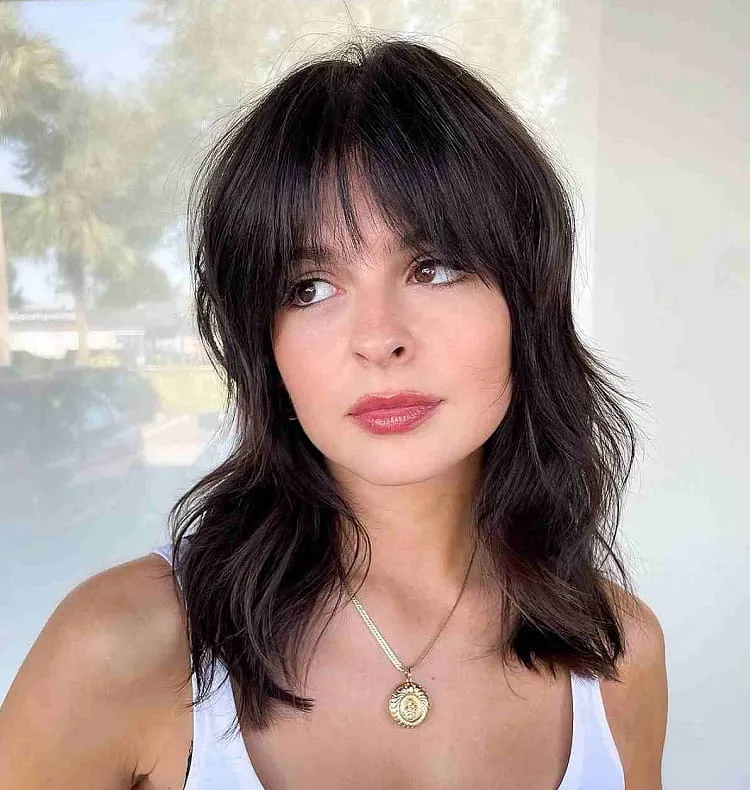 wispy bangs for square face shapes