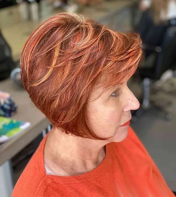 2023 short haircuts for women over 60 pixie bob