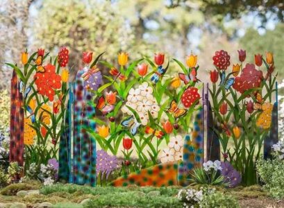 budget friendly yard art ideas