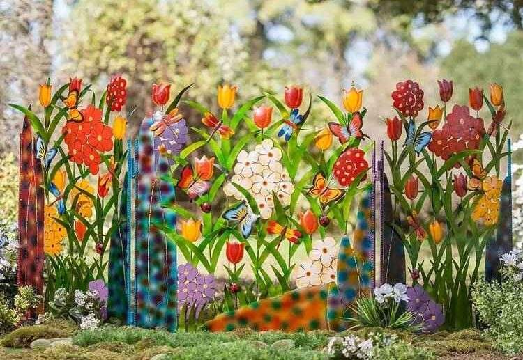 budget friendly yard art ideas