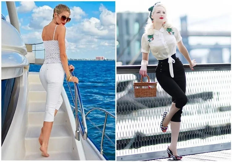 capri pants with high waist summer outfits for petite women