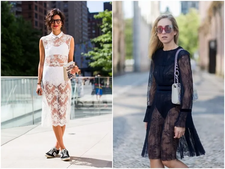 How to Style a Sheer Dress: Summer 2023 Street Fashion