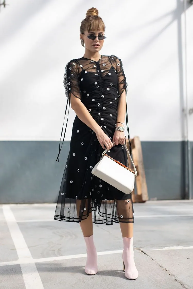 how to style a sheer dress summer 2023 fashion