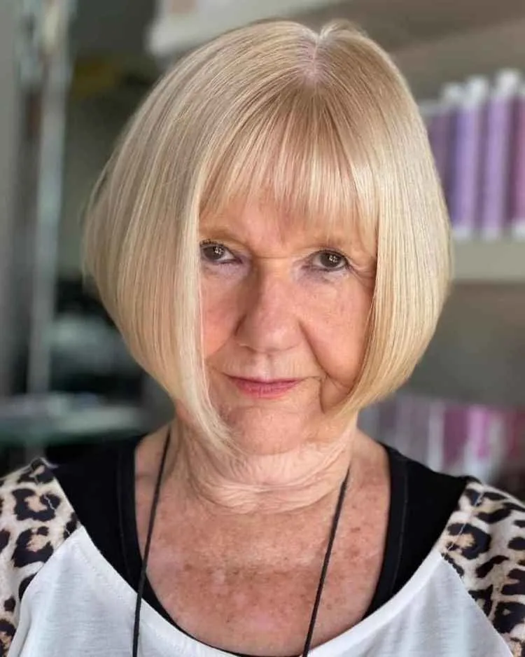 short haircuts 2023 for women over 60 the timeless bob