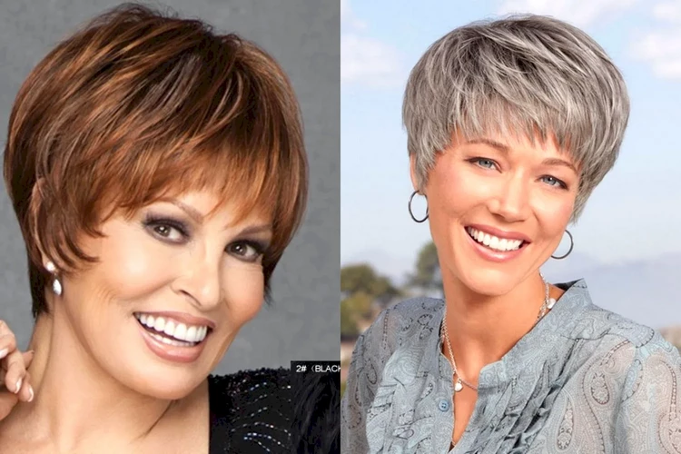 the garcon is one of the most popular short haircuts for women over 50