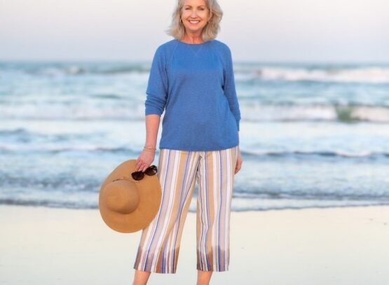 what are the best cropped pants for women over 60 casual outfit ideas