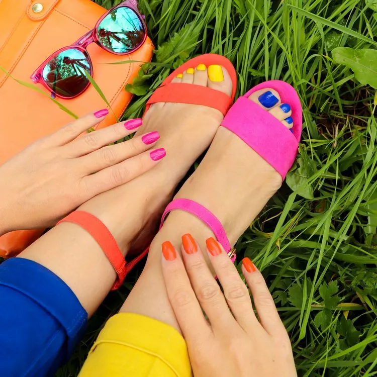 what mani pedi nail colors are trending this summer