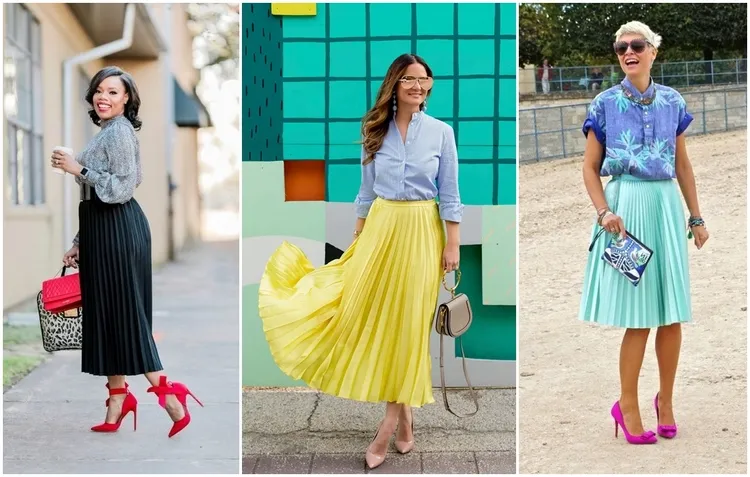 who should wear pleated skirts fashion trends women over 50