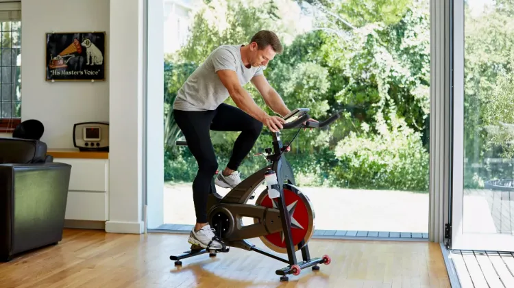 at home aerobic exercises could buy a professional bike or cross trainer and enjoy exercising at house all depends on your preferences check how to build a home fitness properly