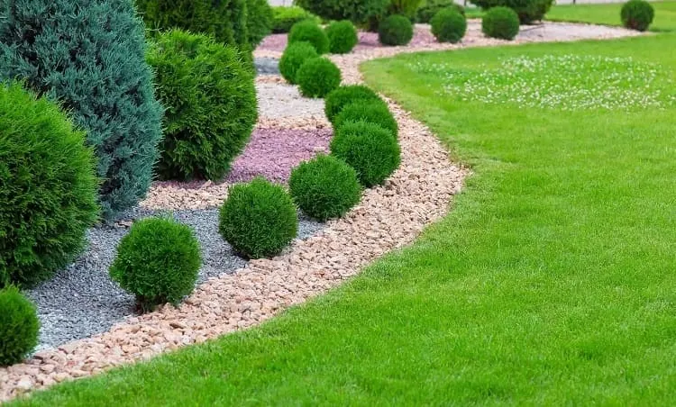 best landscape edging for gravel