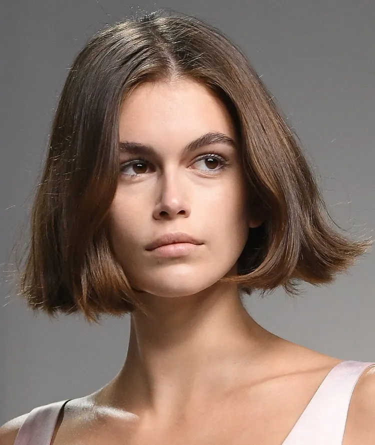 blunt bob celebrity summer hairstyle for short hair