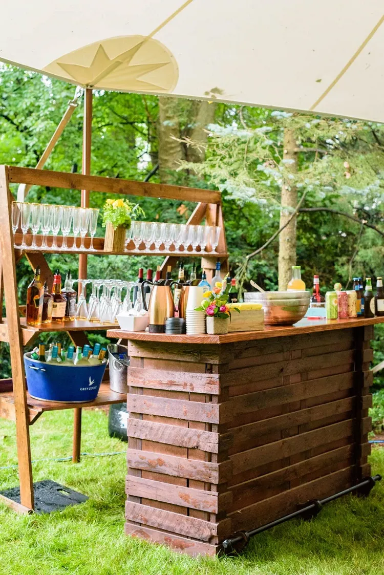 diy home furniture garden bar from wooden pallets ideas