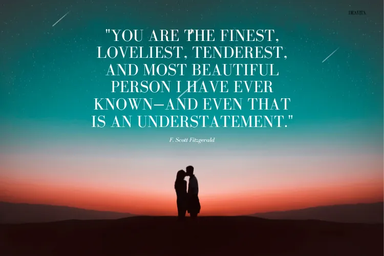 f scott fitzgerald sweet romantic love quotes for her from him