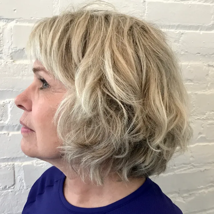 fine hair youthful hairstyles in her 50s create the impression that you are a confident woman who is sure of her wants and preferences