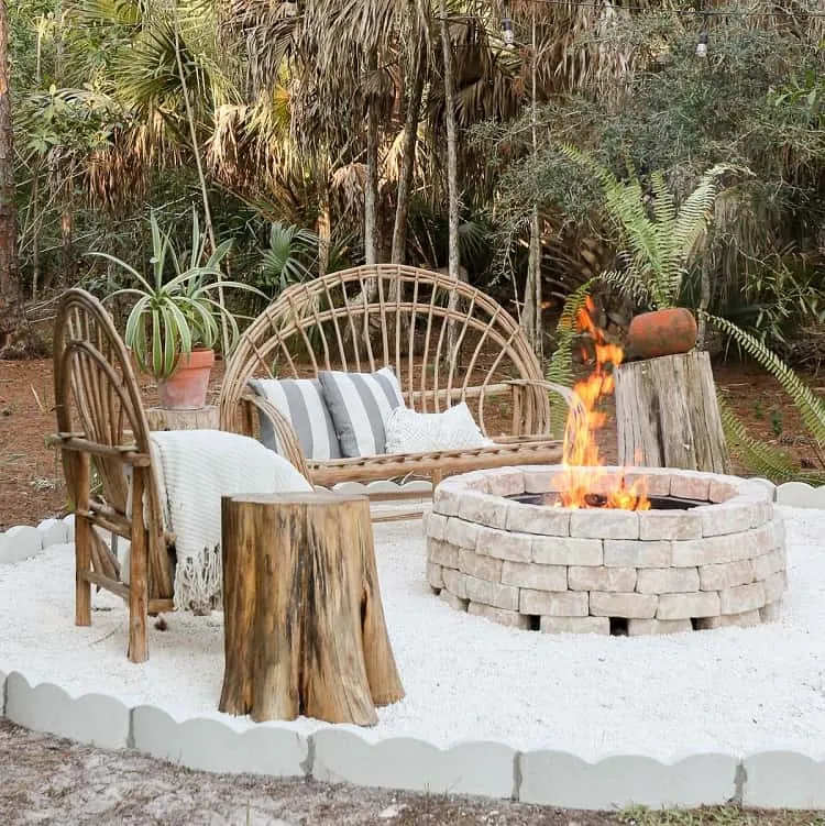 fire pit for small patio