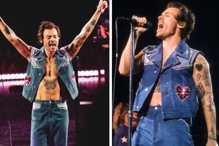harry styles denim outfit 2023 spring summer ideas 2023