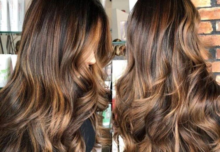 honey caramel highlights on dark brown hair how to choose the perfect shade for your natural color which are the trends for 2023 this season sun kissed look