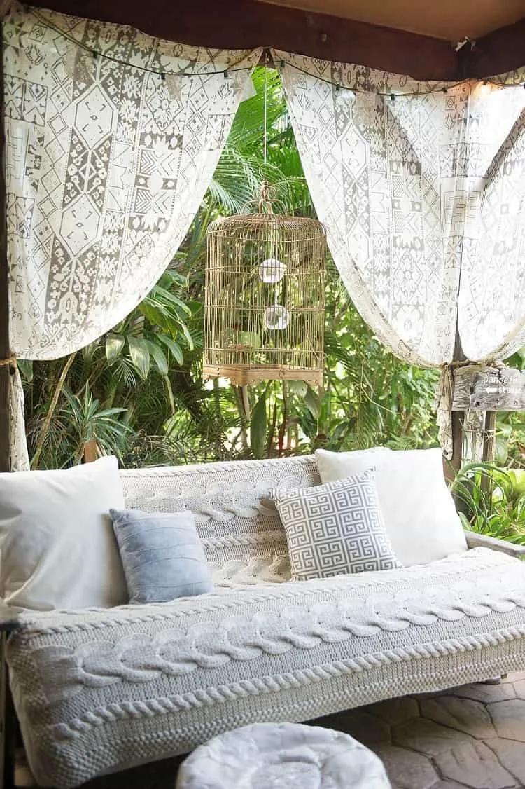 how to create a chic patio design