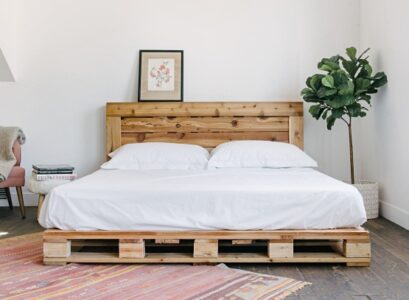 how to make a pallet bed simple diy idea