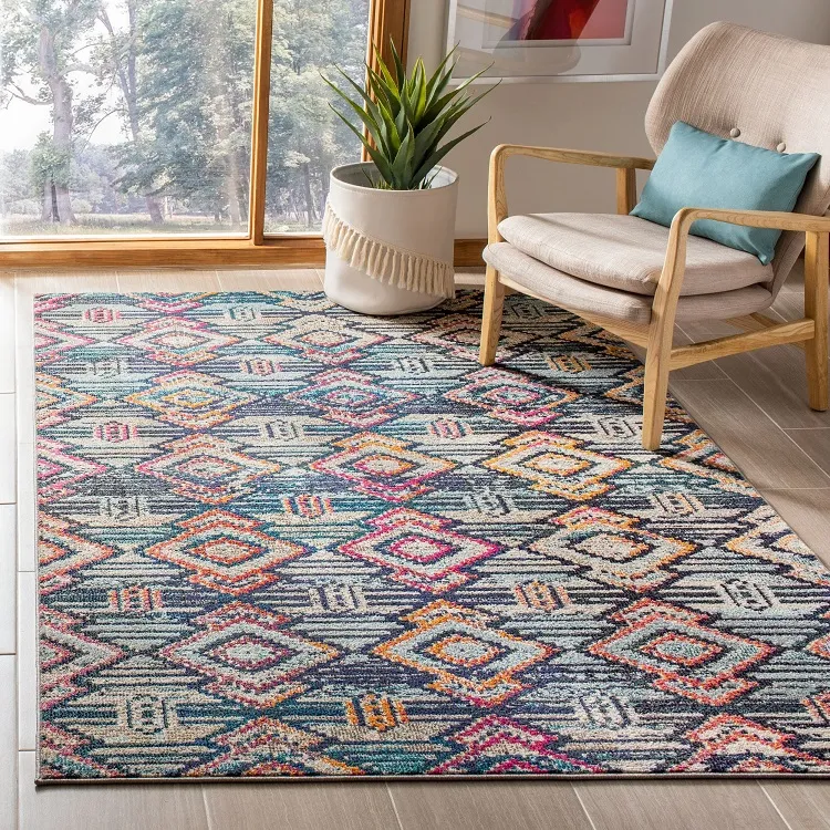 how to make oriental rugs look modern combine it with conteporary furniture