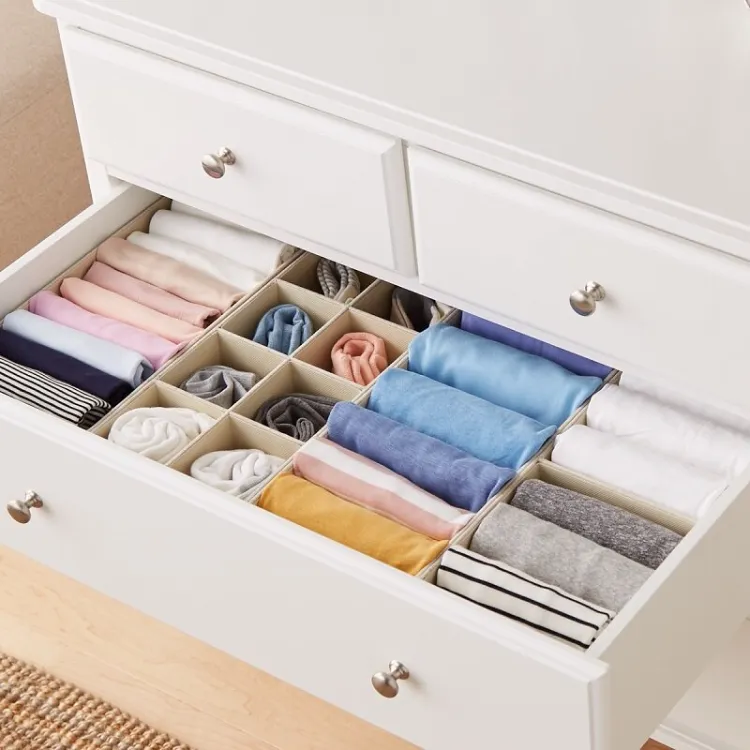 how to organize clothes in drawer decide which items you will definitely throw away and put them into another room also applies to clothes that you will donate or recycle