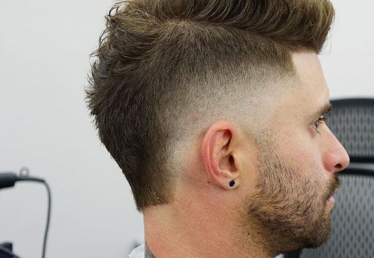 mohawk fade haircuts how exactly is it different from a normal hawk a hairstyle with shaved sides while the fade can be low mid or high every hair type