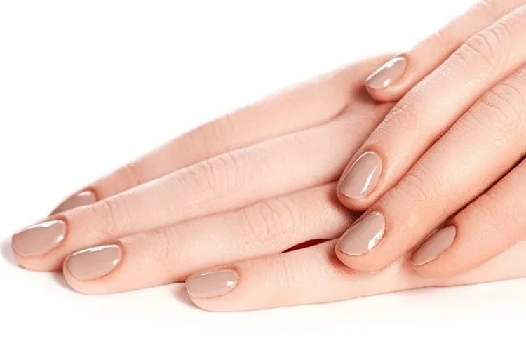 nude nail polish designs