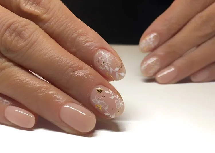 nude nails for women over 50