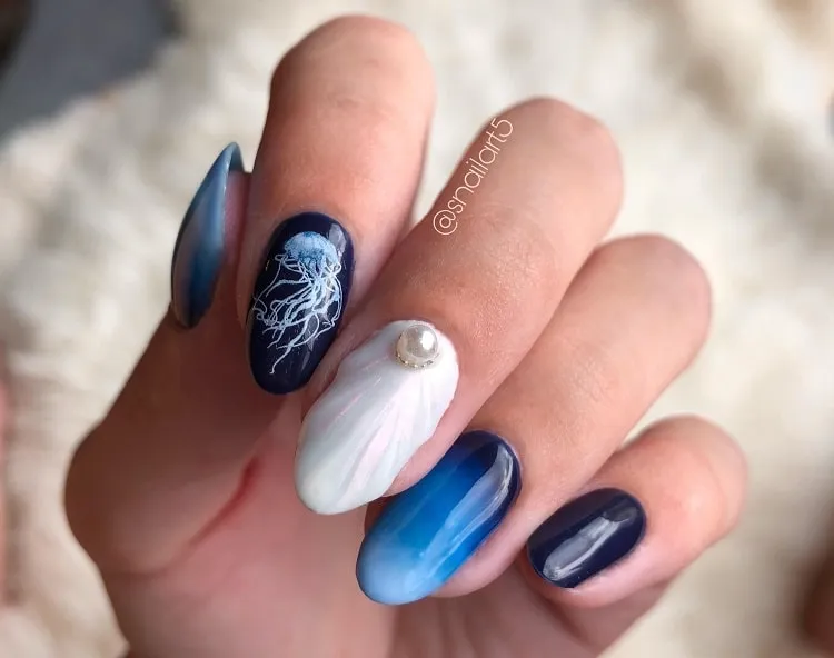 ocean nails ideas