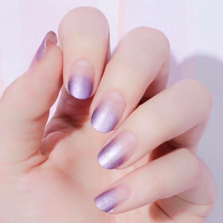 ombre french nails design