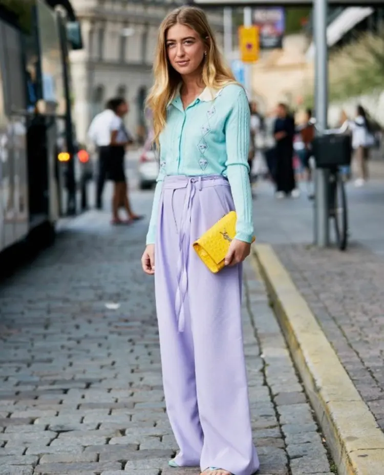 pastel color outfits for spring summer ideas 2023 yellow