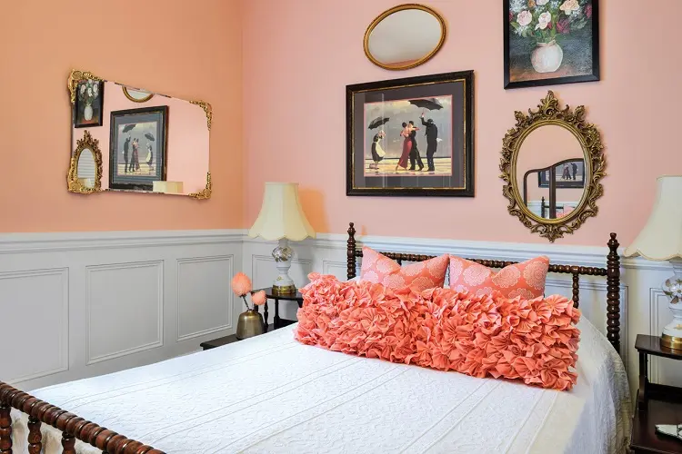 peach bedroom color ideas summer 2023 trends