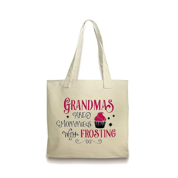 personalized gifts for grandmas tote bag with a quote