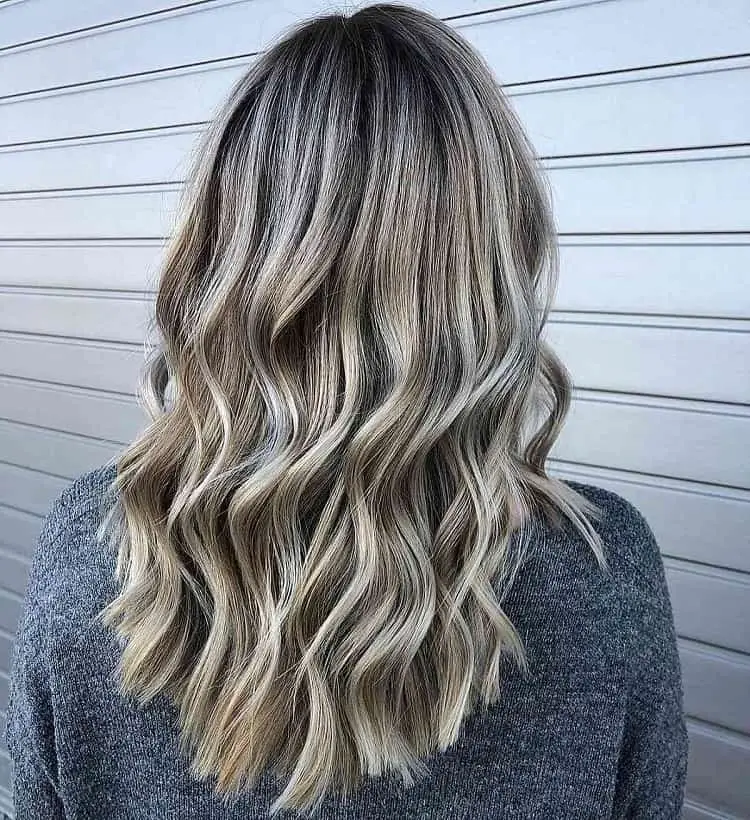 platinum highlights for mushroom blonde hair