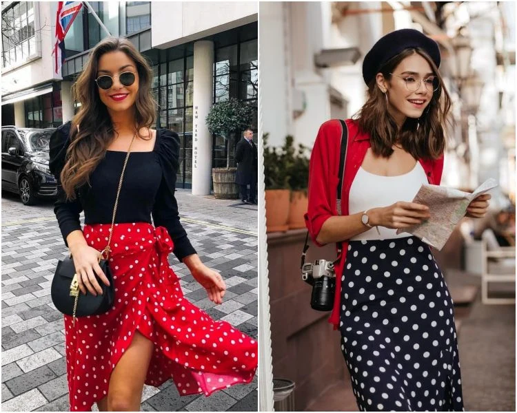 polka dot skirts outfit ideas for every occasion