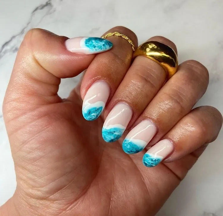 sea nails designs