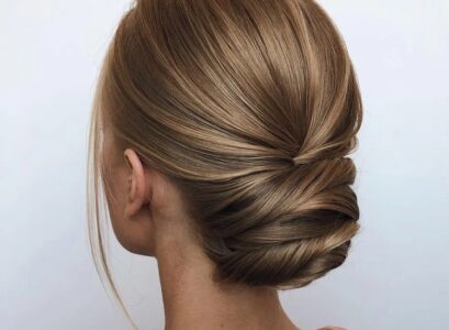 sleek low bun for long hair tutorial guide ideas