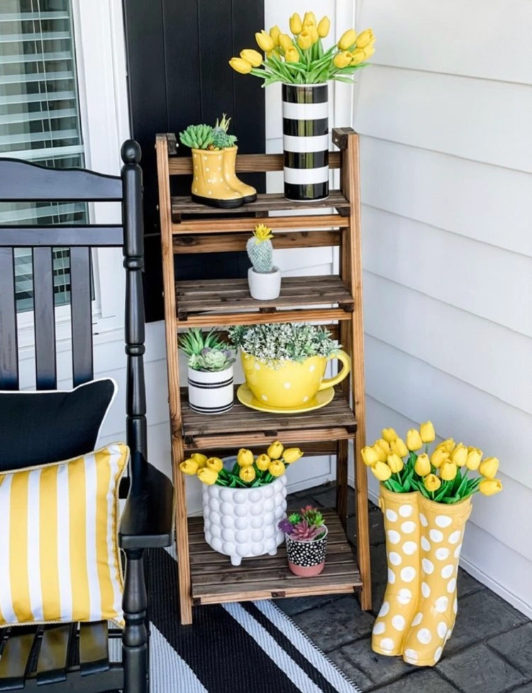 small front porch decorating ideas on a budget