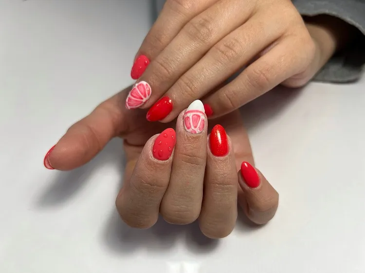 summer nail ideas almond shape