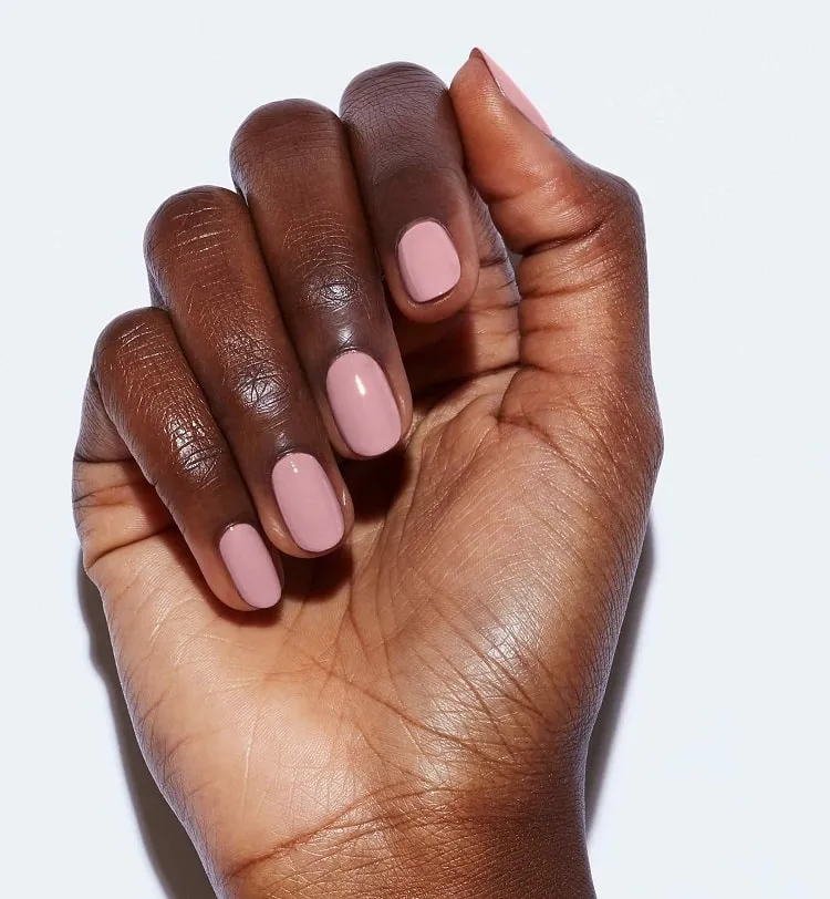 the best nude nail polishes for dark skin