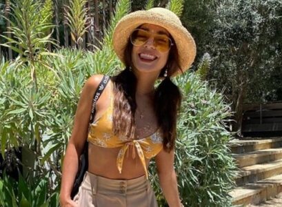 vanessa hudgens raffia cruiser hat petite women summer hats trends 2023