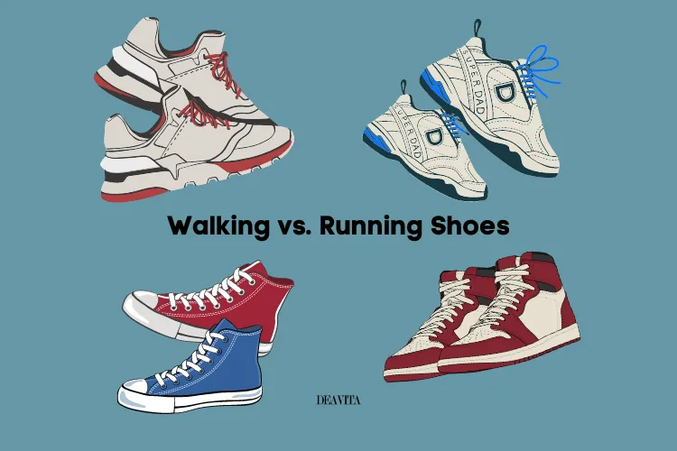 walking vs running shoes women everyday sport sneakers