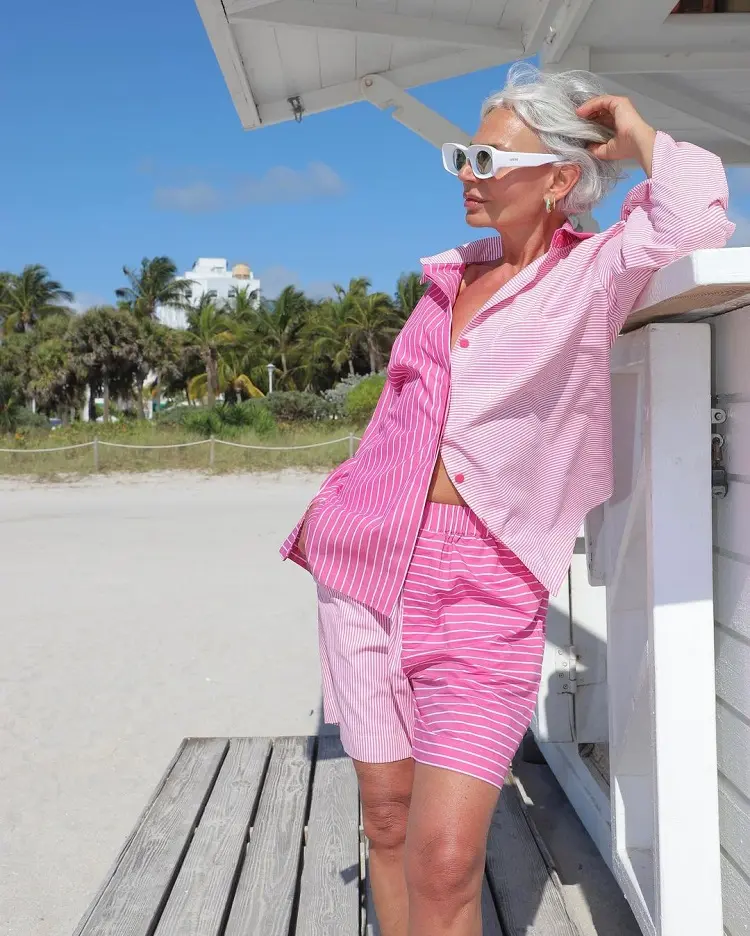 ¿Qué me pongo después de los 60 en las tendencias de ropa de playa de verano para mujeres 2023?