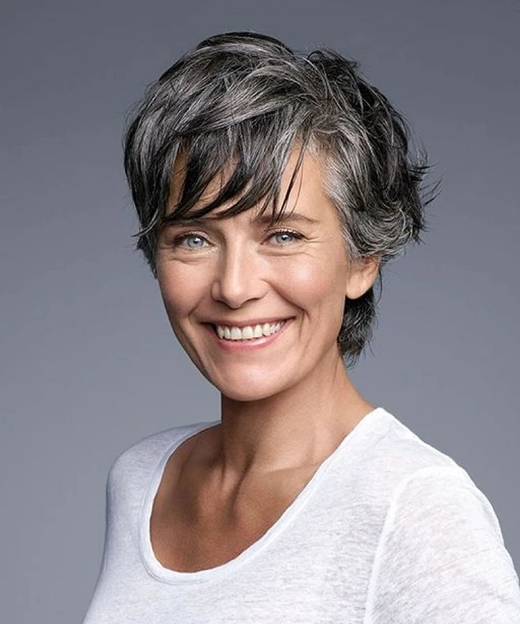 best short haircuts for older women over 50