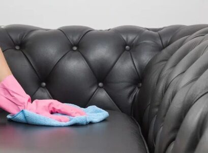 how to clean a leather sofa without damaging it