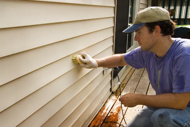 how to clean dirty exterior walls