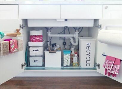 marie kondo under sink storage tips