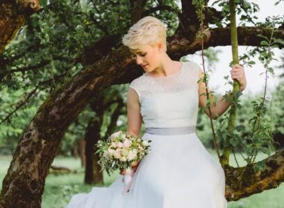 wedding hairstyles for short hair the most beautiful bridal hairdos